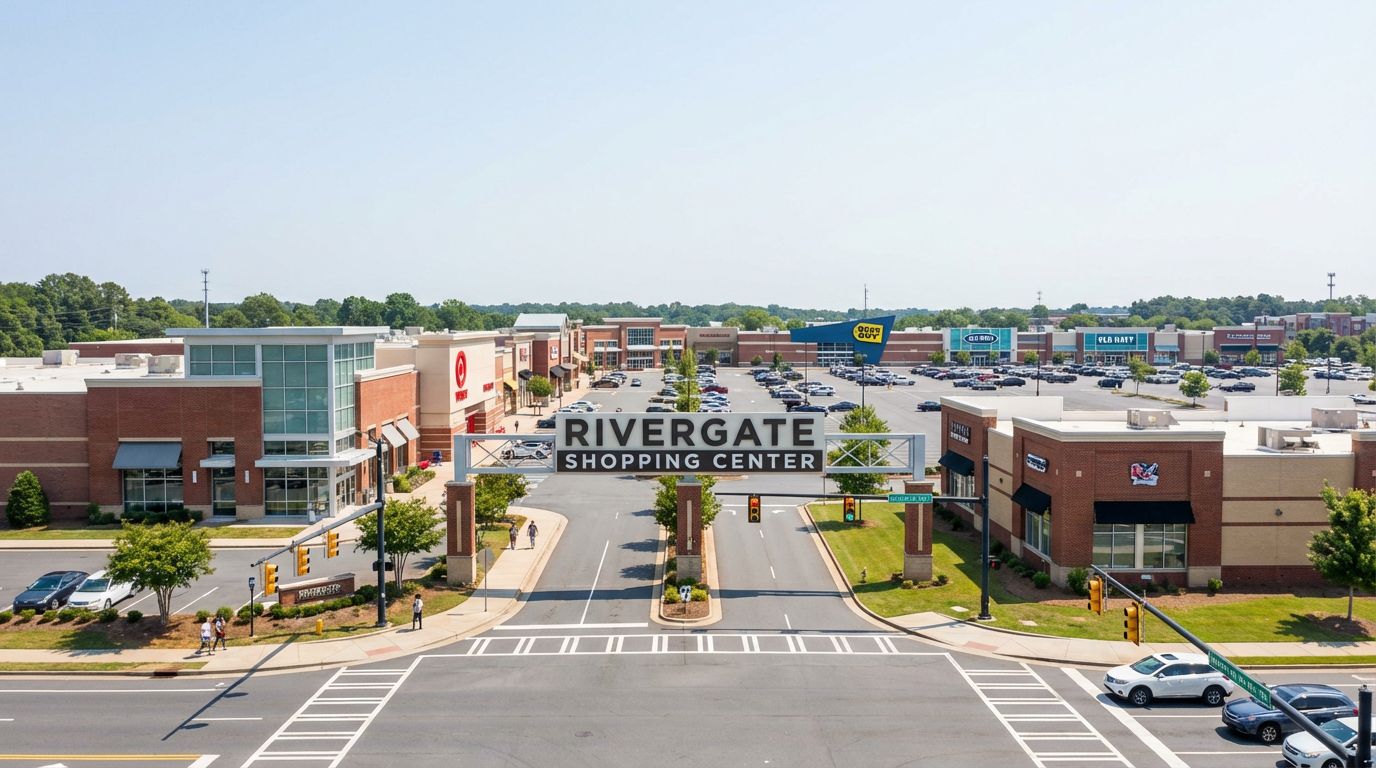 Major shopping centers in Steele Creek (Lake Wylie) Charlotte NC